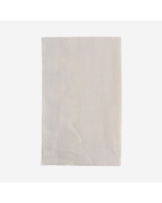 Faliero Sarti Natural Silk And Linen Scarf