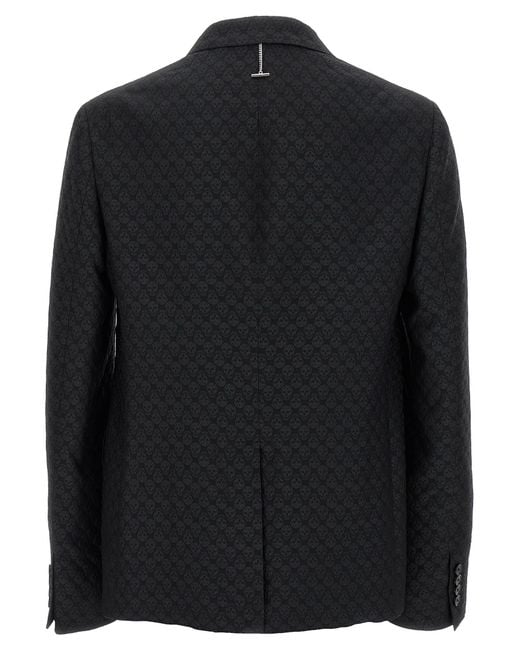 McQueen Black 'Skull' Blazer for men
