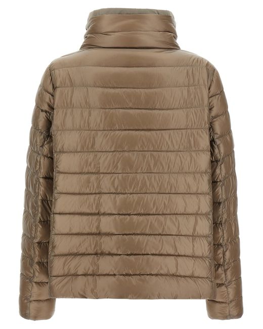 Herno Brown Reversible Down Jacket