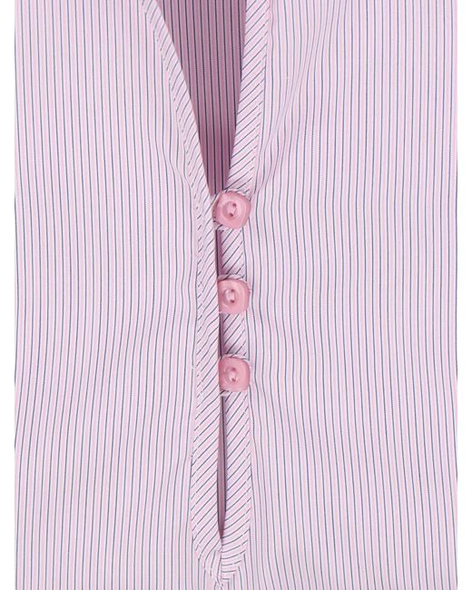 Seafarer Purple Shirts Cotton