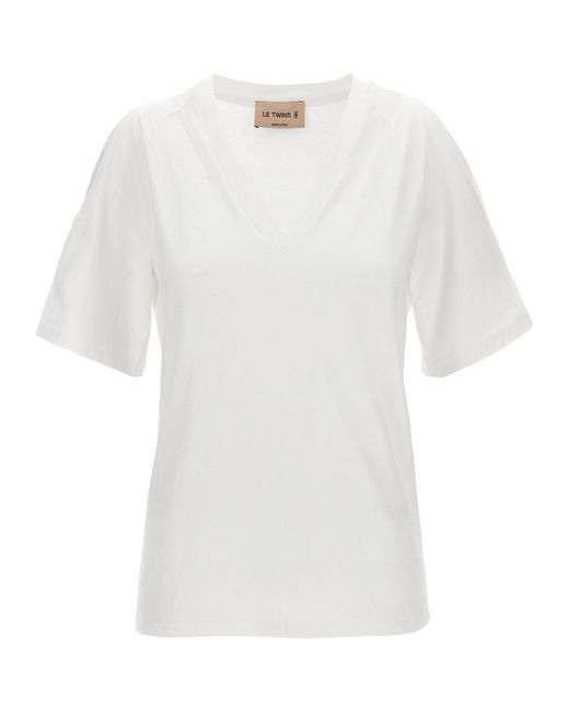 Le twins White T-Shirt