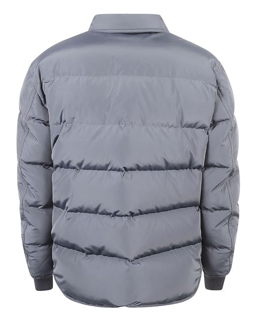 Tom Ford Gray Buttoned Padded Jacket for men
