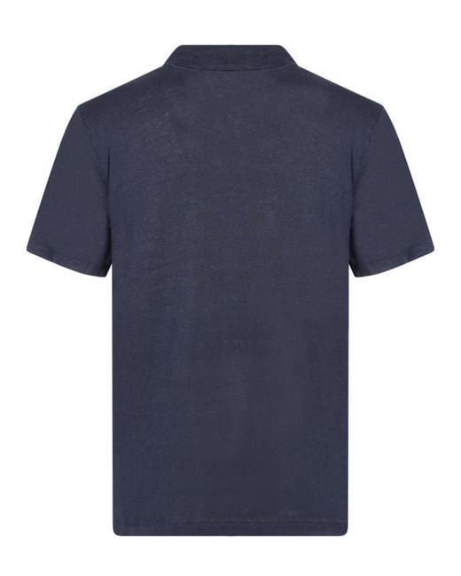 Officine Generale Blue T-Shirts for men