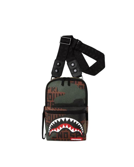 Sprayground Crossbody Bag in Black for Men Lyst