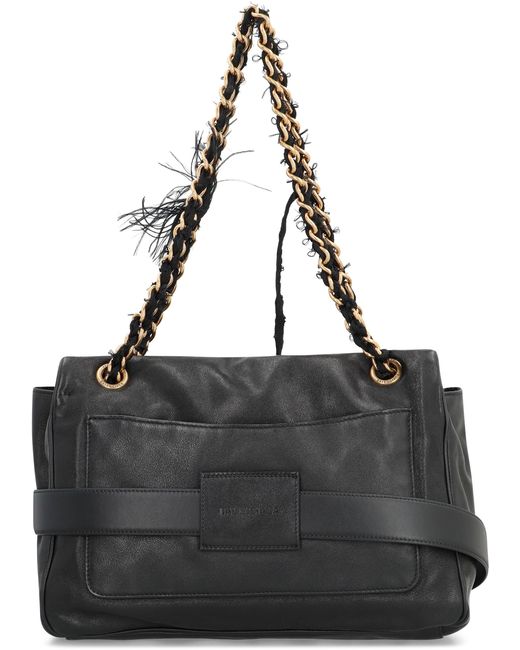 Balenciaga Black Crossbody Bag Modu Leather Calf Shoulder