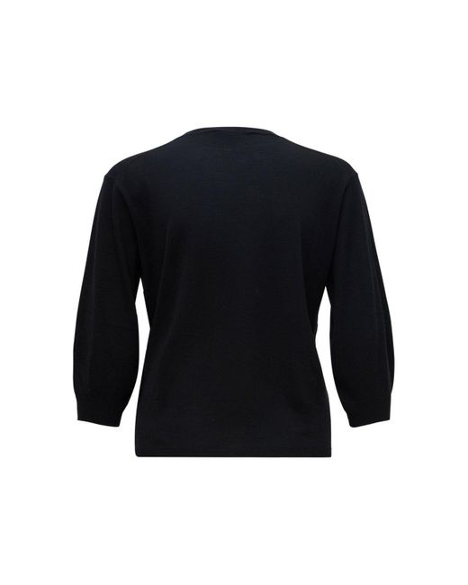 Max Mara Blue Amici Crewneck Jumper