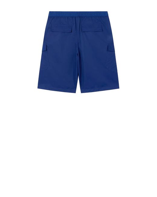 KENZO Blue Shorts Polyamide Polyester for men