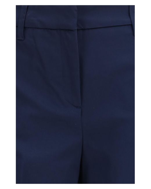 True Royal Blue Niki Pants Cotton; Elastane