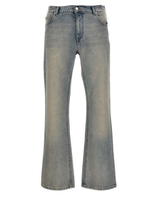 Courreges Gray '70'S Bootcut' Jeans for men
