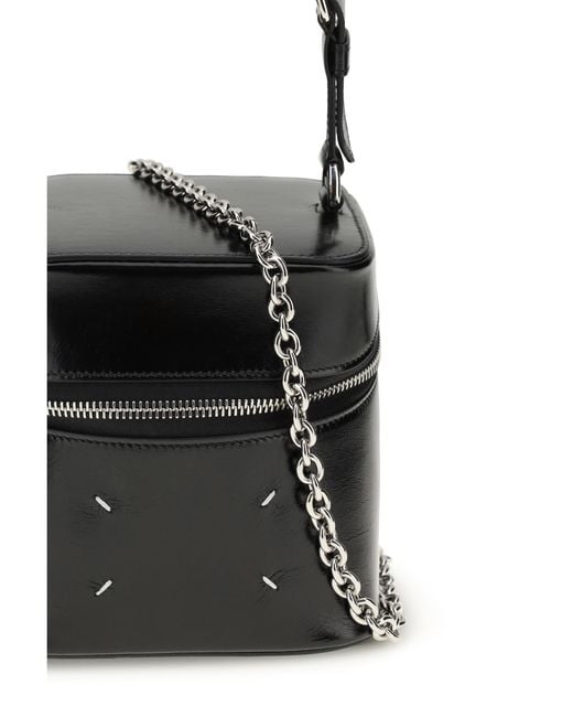 Maison Margiela Black Big Cube Bucket Bag Calf Leather Bos Taurus