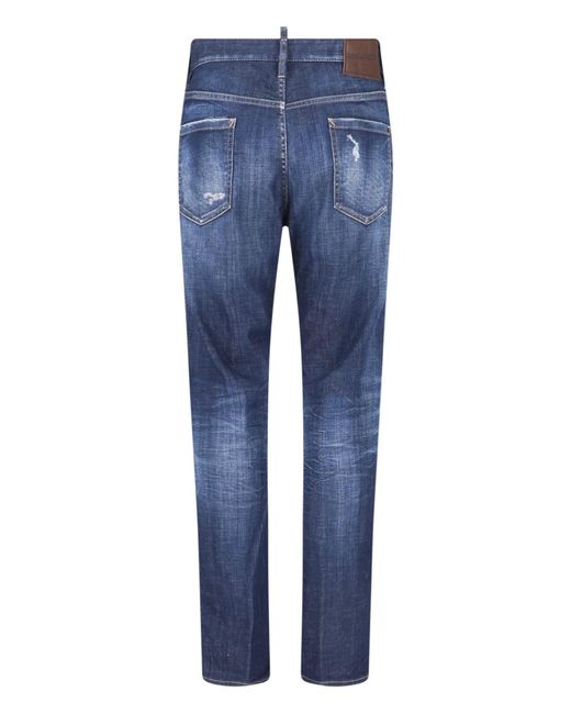 DSquared² Blue Jeans Cotton for men