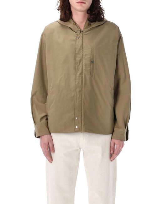 Baracuta Brown Four Climes Reversible Hooded Jacket for men
