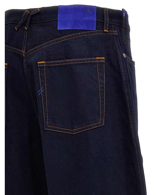 Burberry Blue Heavy Denim Jeans for men