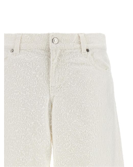 Stella McCartney White Jeans Boucle