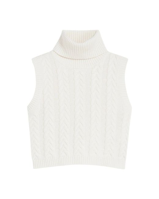 Max Mara White Sweater