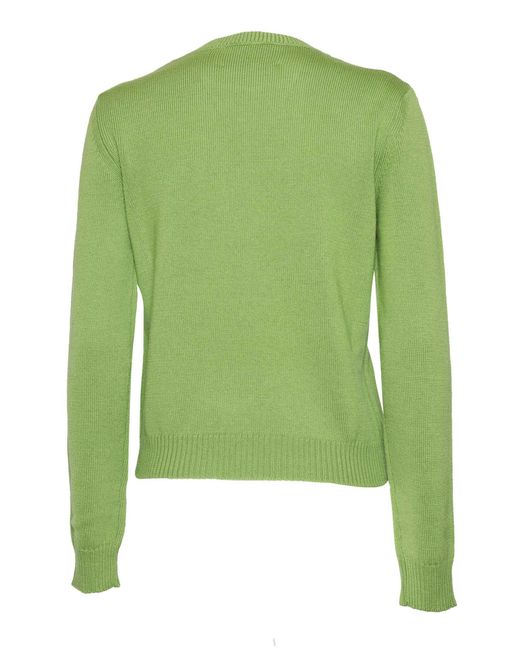 Ballantyne Green R Neck Pullover