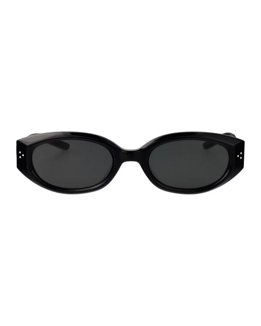 Gentle Monster Black Void Acetate Sunglasses