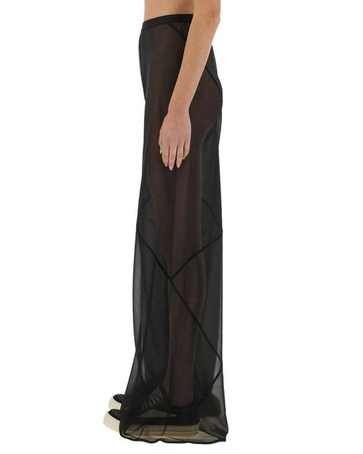 Rick Owens Pants Farrah Bias in Black | Lyst UK
