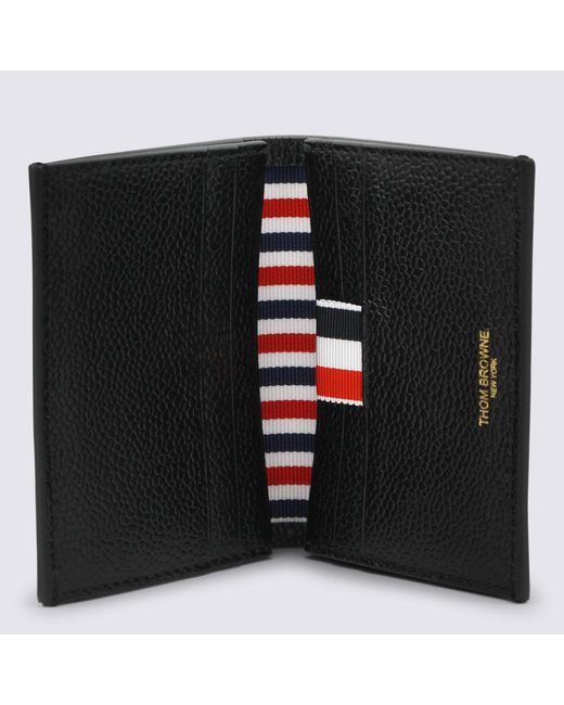 Thom Browne Black Wallets _Pl for men