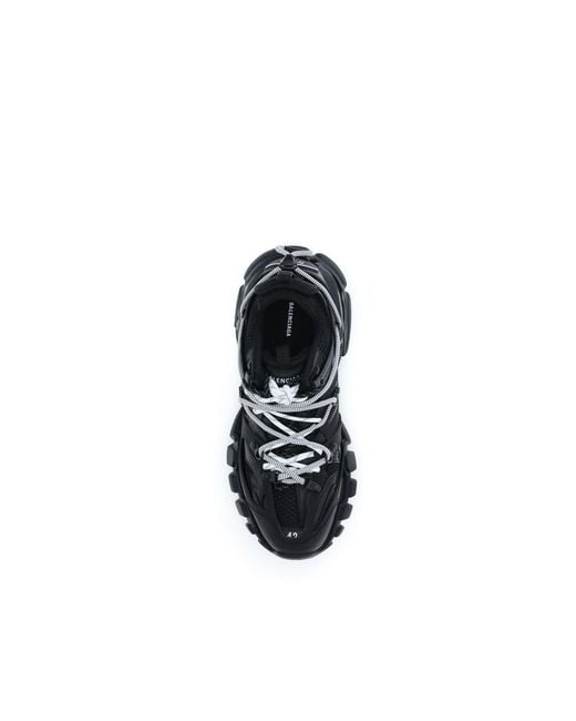 Balenciaga Black Polyethylene Athletic Sneakers for men