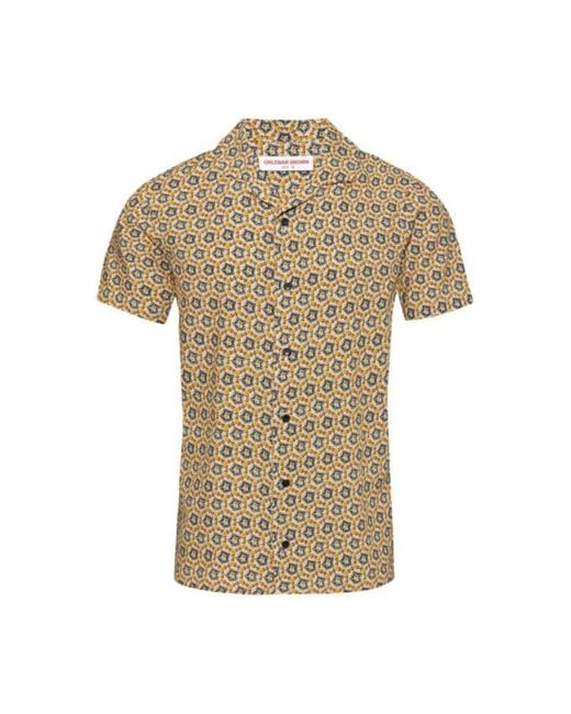 Orlebar Brown Natural Hibbert Roseate-279658-Mango, Clothing for men