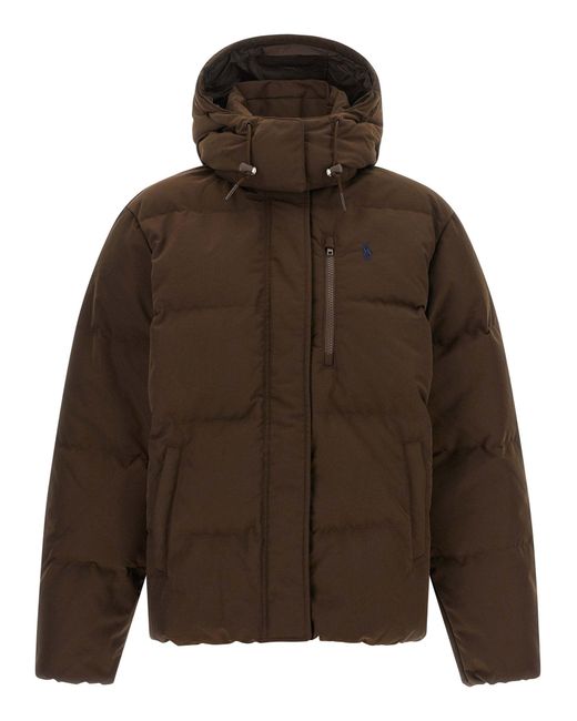Polo Ralph Lauren Brown Down Jacket