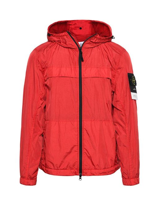 Stone Island Red Coats for men