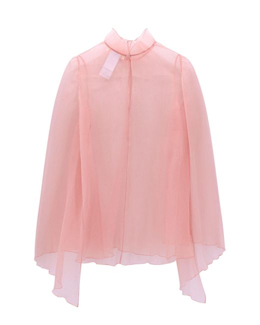 Max Mara Pink Maniero Top