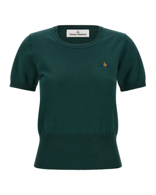 Vivienne Westwood Green Cotton Shortsleeve Shirt