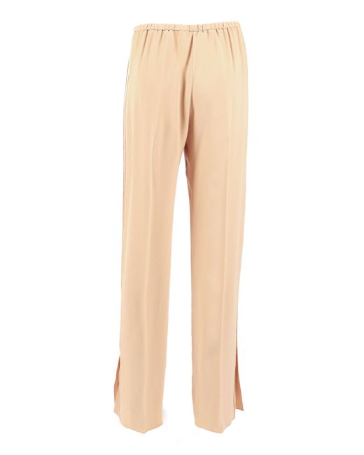 Forte_forte Natural Regular Elasticated Trousers