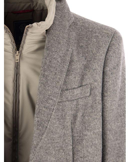 Fay Gray Two-Button Double Jacket for men