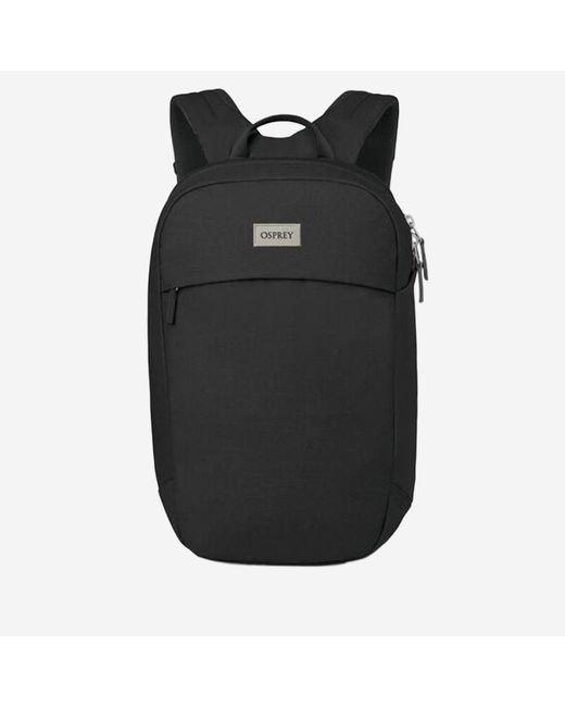 Osprey Black Large Day Backpack Recycled Polyester Backpacks for men