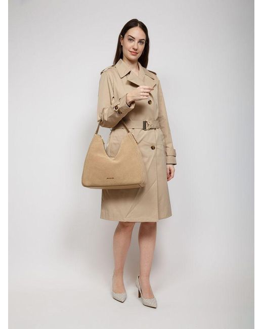 Michael Kors Natural Shoulder Bag Leather Shoulder-Bags