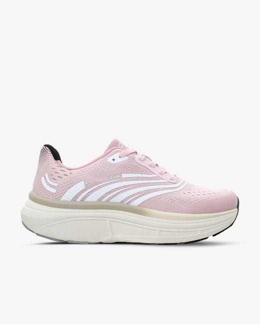 Fessura White Speed 01 Running Sneakers