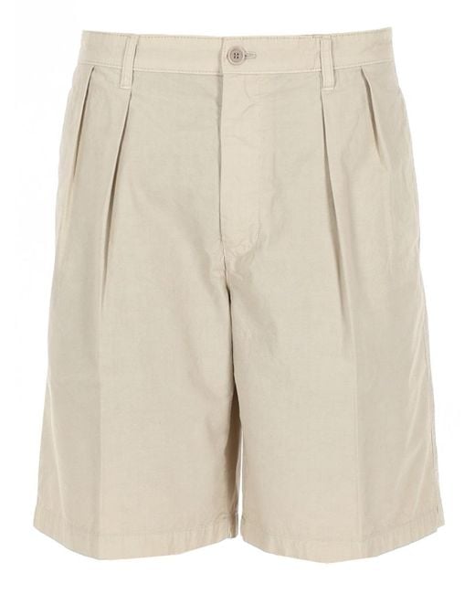 Aspesi Natural Shorts Cotton for men