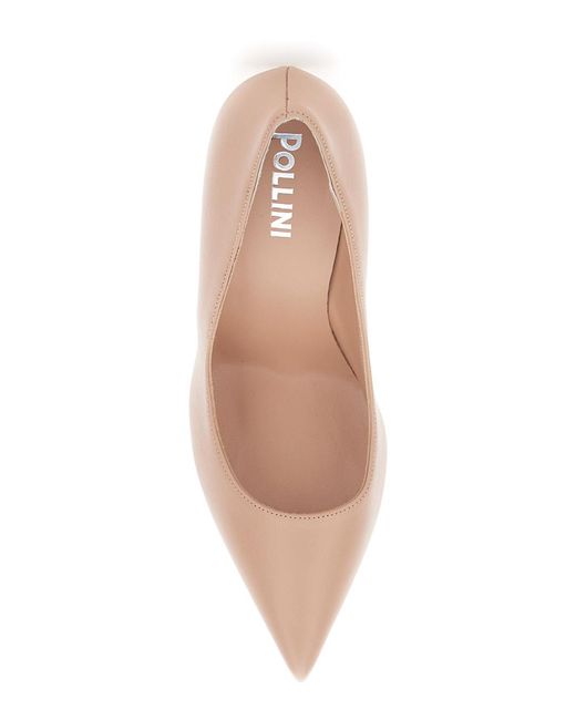 Pollini Pink Pointed Toe Stiletto Heels
