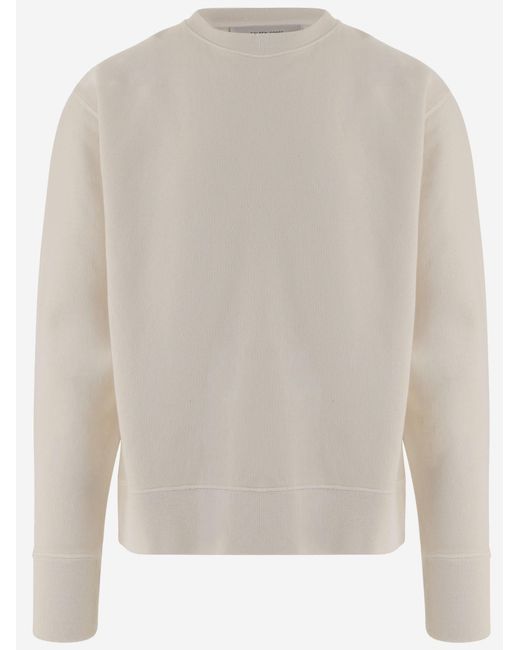 Golden Goose Deluxe Brand Natural Cotton Sweatshirt Knitwear