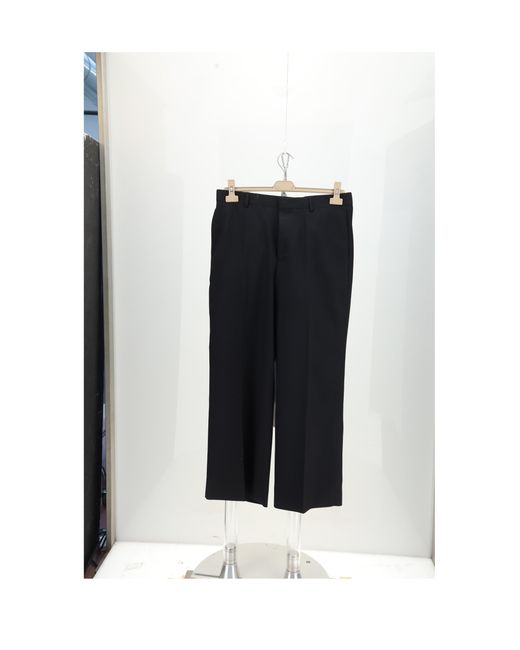 Céline Black Trousers Ethan Wool for men