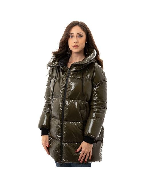 Herno Green Polyamide Parka Clothing