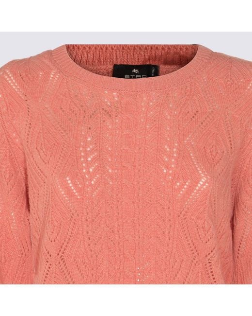 Etro Pink Sweaters _Co