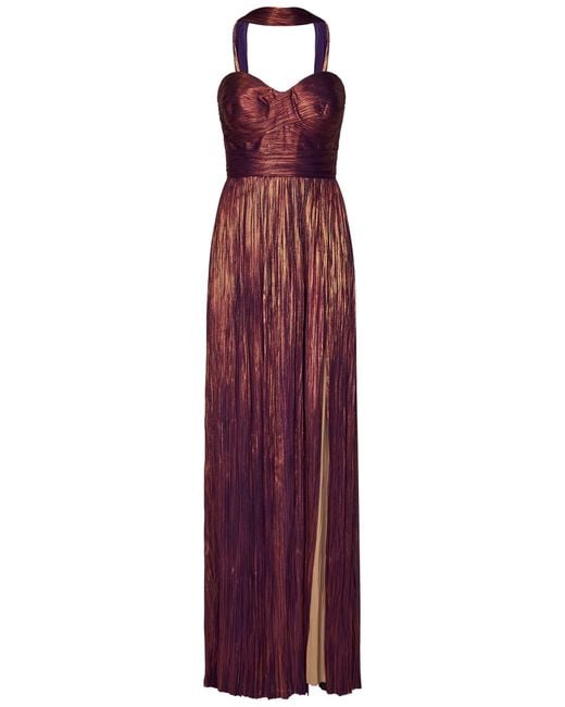Maria Lucia Hohan Purple Karlie Long Dress