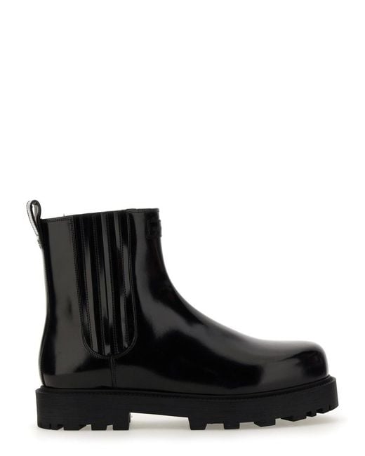 Givenchy Black Leather Boot for men