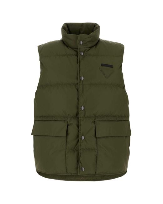 Prada Green Quilts for men