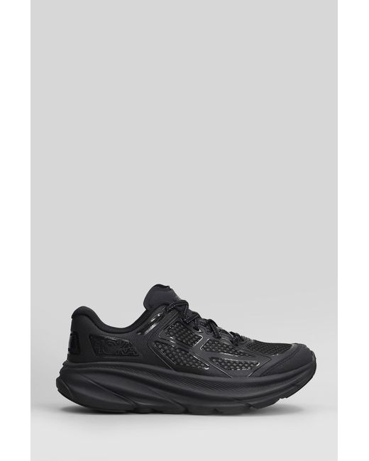 Hoka One One Black Clifton One 9 Sneakers for men