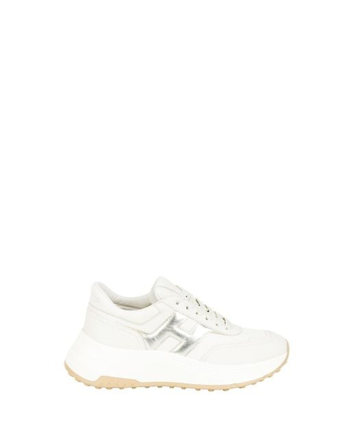 Hogan White Sneakers Leather