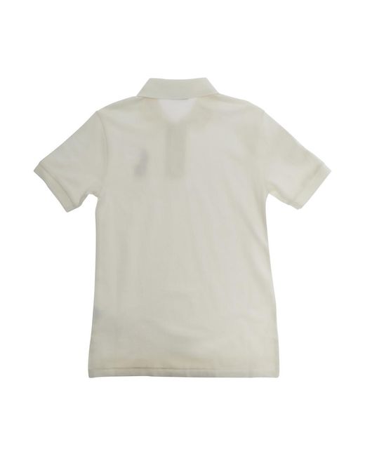 Polo Ralph Lauren White T-Shirt Kc-Tops-Knit Cotton T-Shirts for men