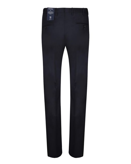 Incotex Blue Tailored Trousers for men
