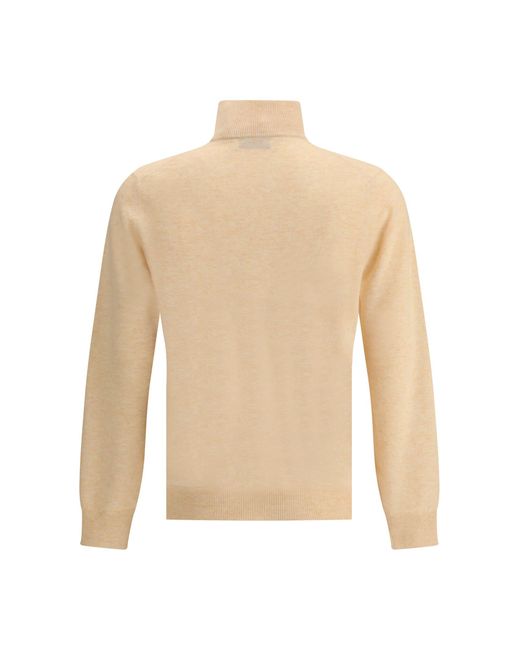 Brunello Cucinelli White Knitwear for men