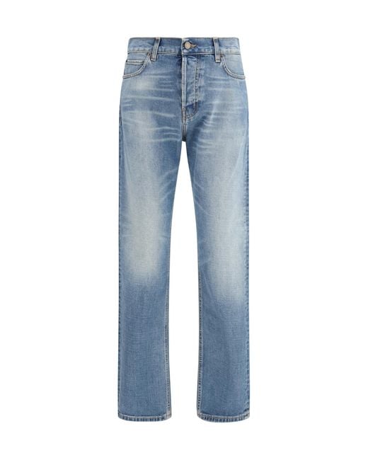Haikure Blue Blake Union Jeans Cotton for men