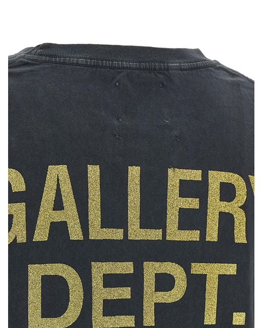 GALLERY DEPT. Gray Big Reaper Atk T-Shirt Cotton for men